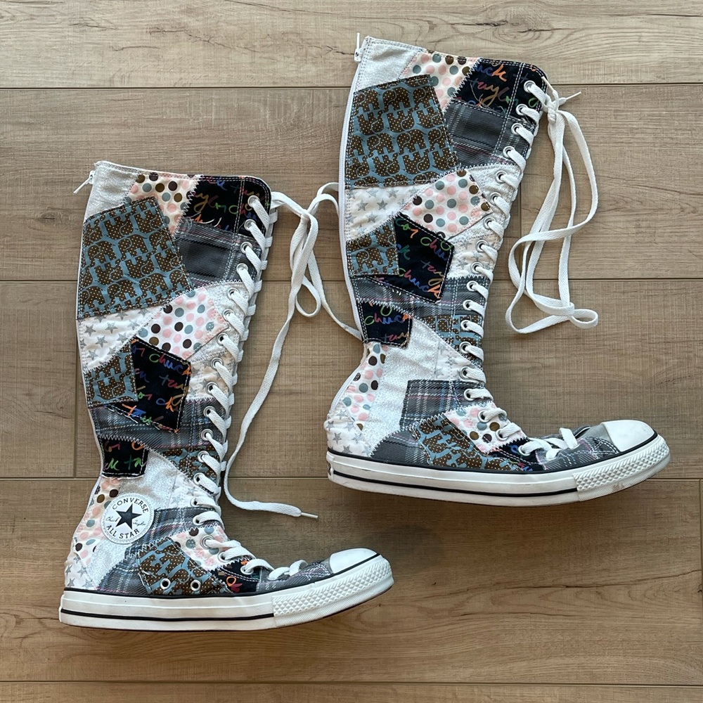 Converse All-Star Chuck Taylor Patchwork Knee High